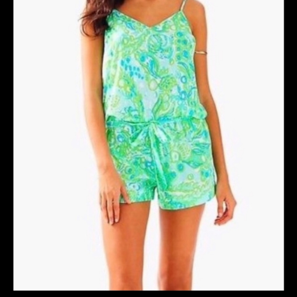 Lilly Pulitzer romper (shorts)